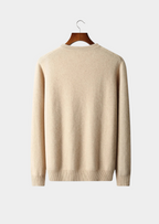 PURE EXTRA-FINE MERINO WOOL CLASSIC CREWNECK
