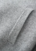 PURE EXTRA-FINE MERINO WOOL V-NECK CARDIGAN