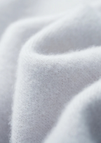 PREMIUM CASHMERE TWO -TONE ZIPPER HOODIE