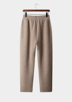 PREMIUM CASHMERE STRAIGHT TROUSERS