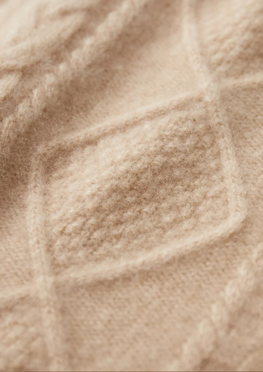 PURE EXTRA-FINE MERINO WOOL JACQUARD MOCKNECK