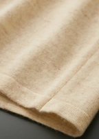 PURE EXTRA-FINE MERINO WOOL POLO CARDIGAN