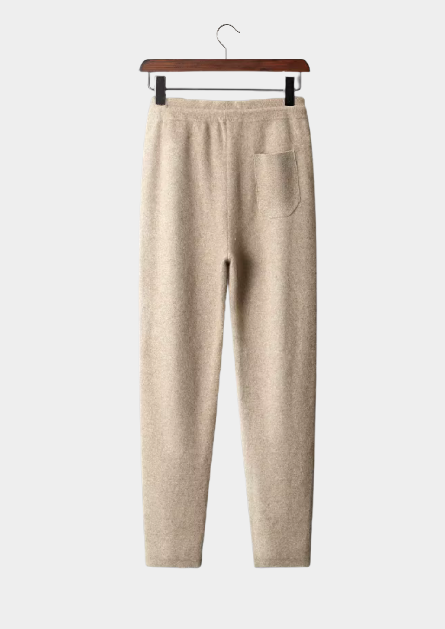PREMIUM CASHMERE PLEATED TROUSERS