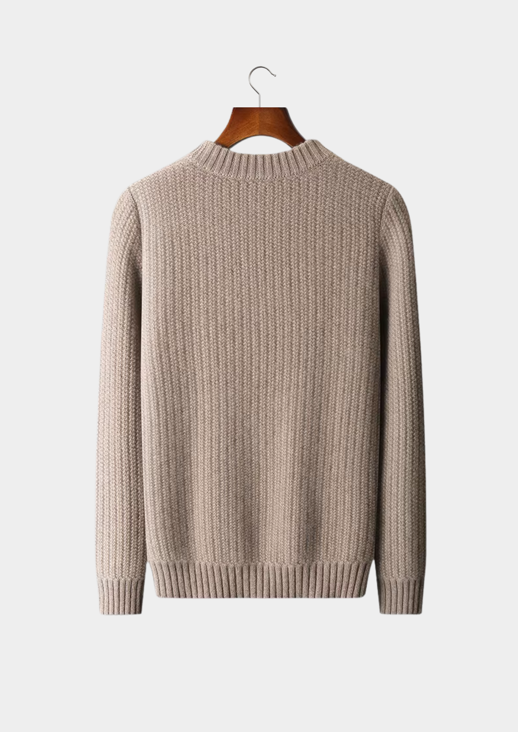 PURE CASHMERE HEAVYWEIGHT CREWNECK