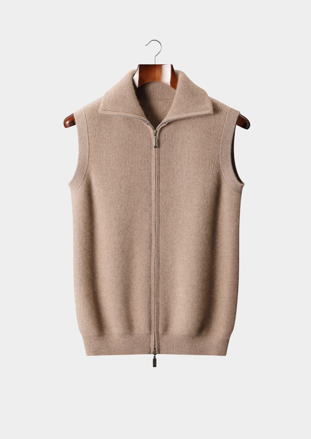 PURE CASHMERE BODY WARMER VEST