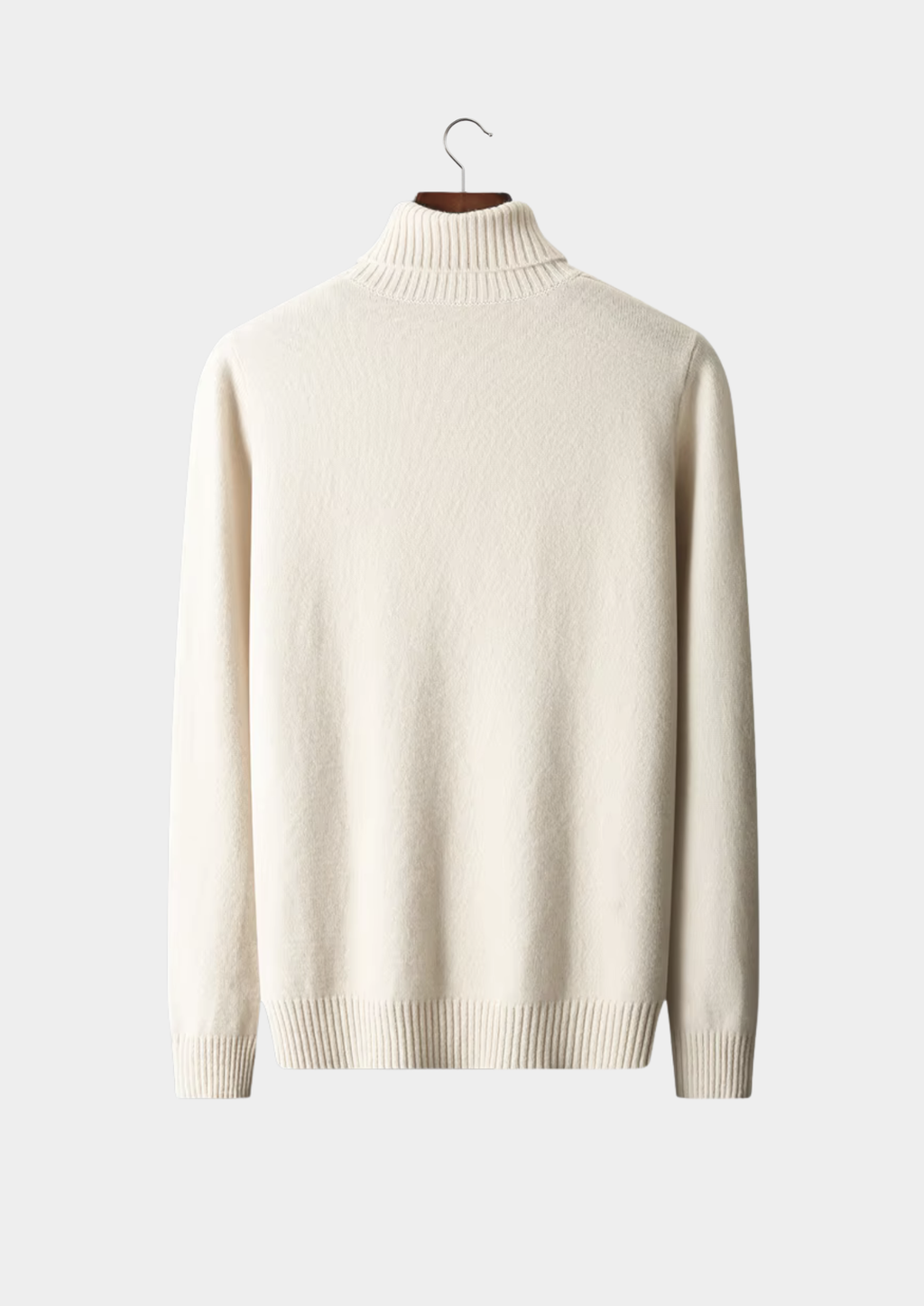 PURE EXTRA-FINE MERINO WOOL WINTERTIME ROLLNECK
