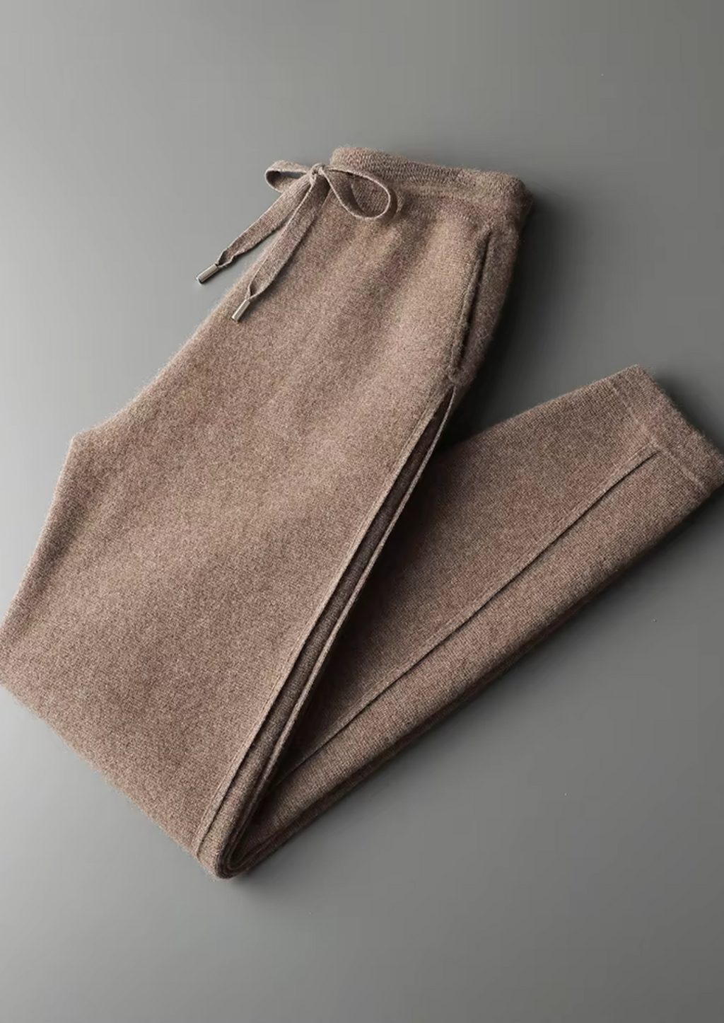 PREMIUM CASHMERE SLIM TROUSERS
