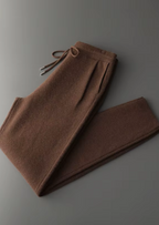 PREMIUM CASHMERE PLEATED TROUSERS