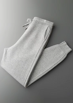 PURE EXTRA-FINE MERINO WOOL LEISURE JOGGERS