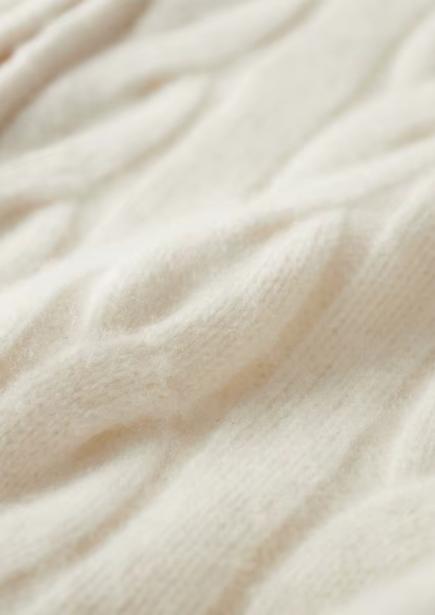 PURE EXTRA-FINE MERINO WOOL DUAL-ZIP CABLE CARDIGAN