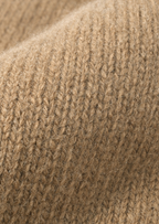 CARAMEL MERINO WOOL WINTERTIME BEANIE