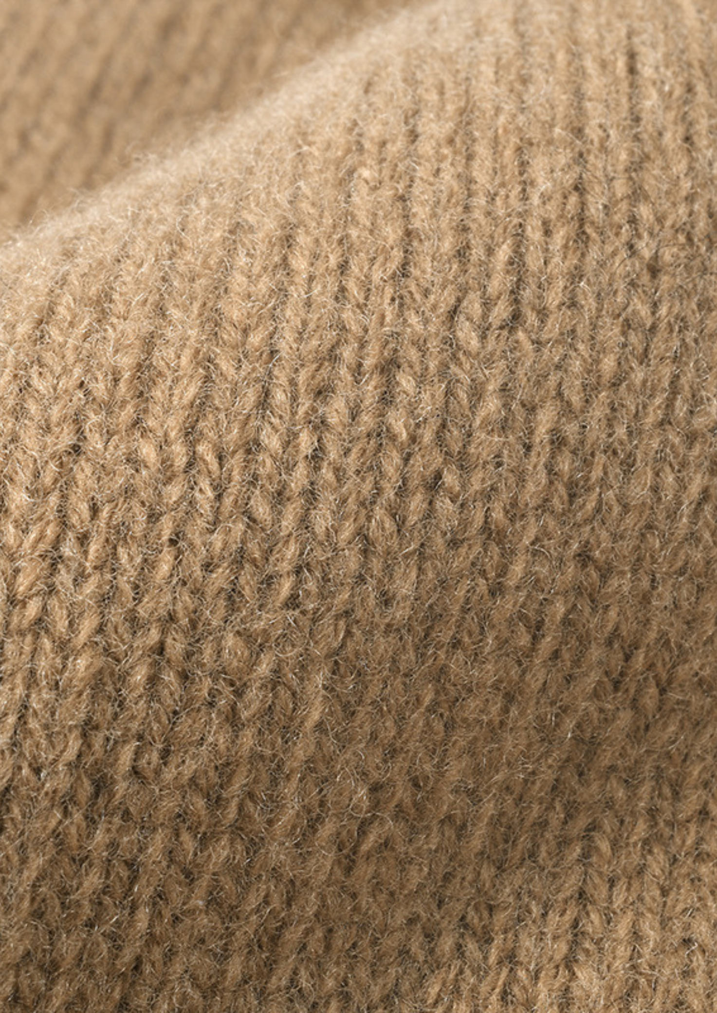 CARAMEL MERINO WOOL WINTERTIME BEANIE