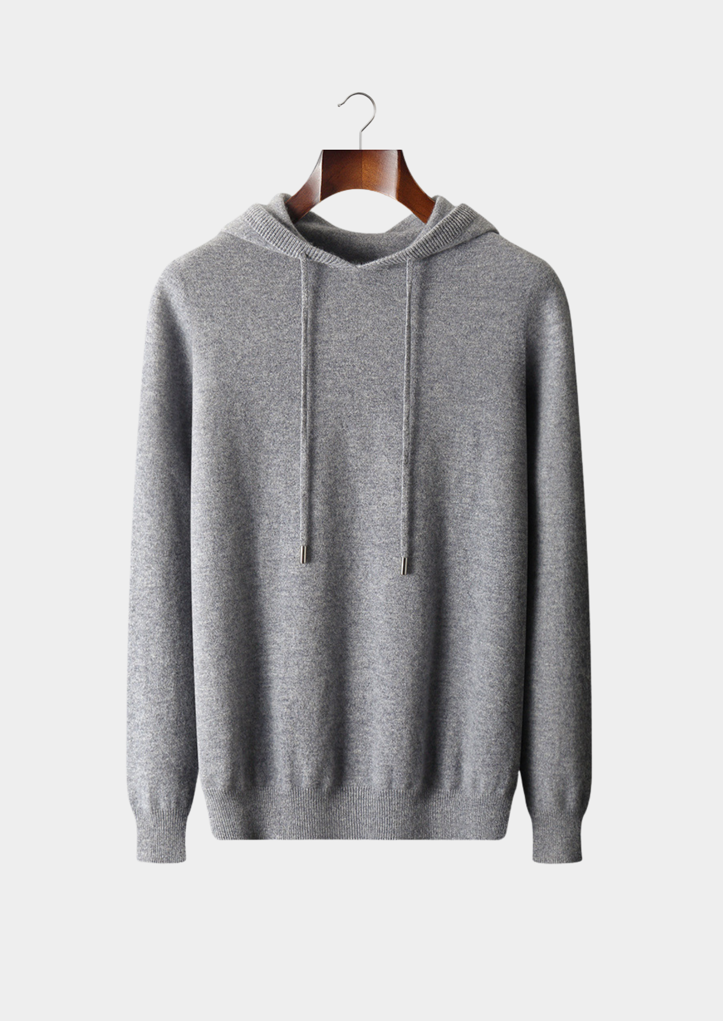 PURE EXTRA-FINE MERINO WOOL LEISURE HOODIE