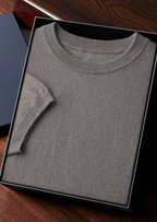 PREMIUM CASHMERE CLASSIC CREWNECK T-SHIRT