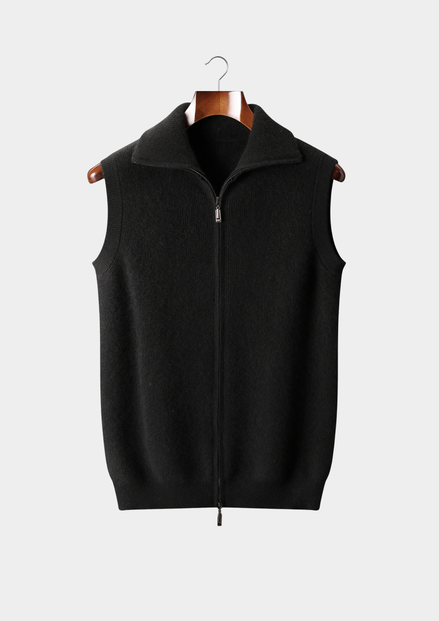 PURE CASHMERE BODY WARMER VEST