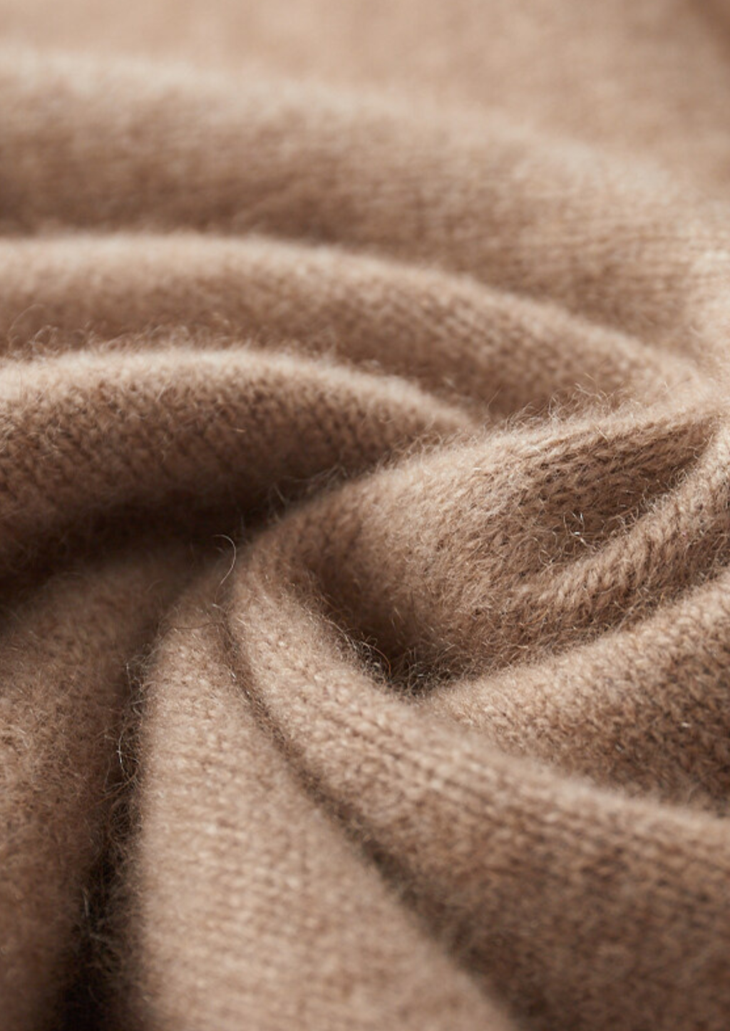 PURE CASHMERE BEIGE BUTTON SWEATER