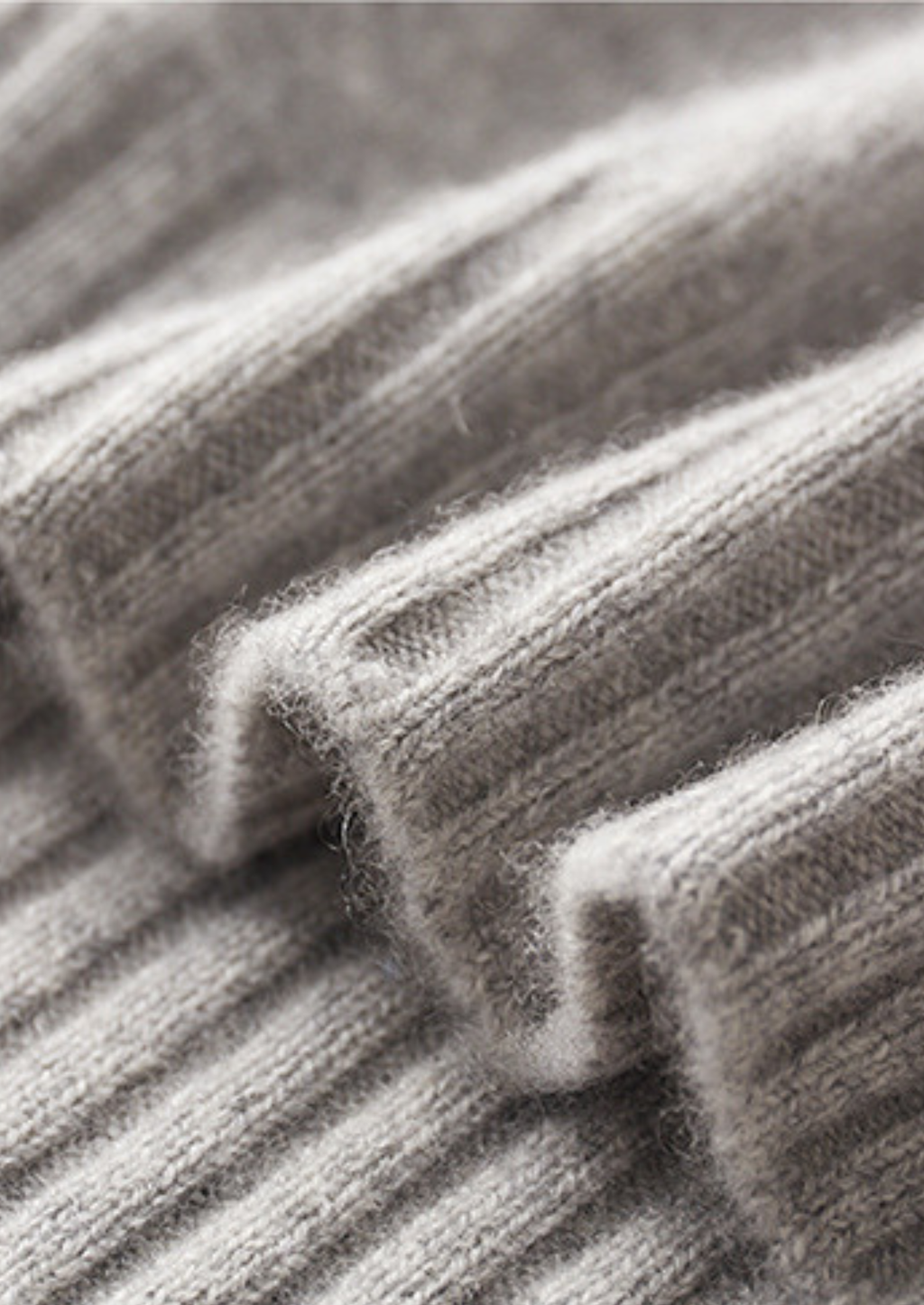 PURE CASHMERE MOCKNECK SWEATER