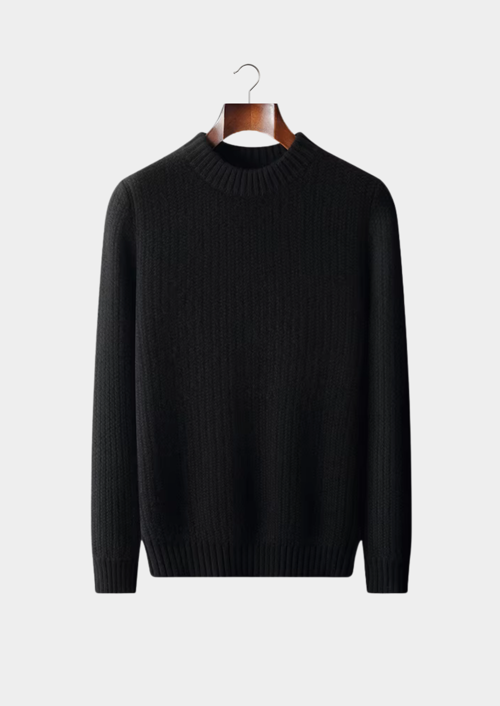 PURE CASHMERE HEAVYWEIGHT CREWNECK