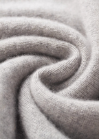 PURE CASHMERE MOCKNECK SWEATER