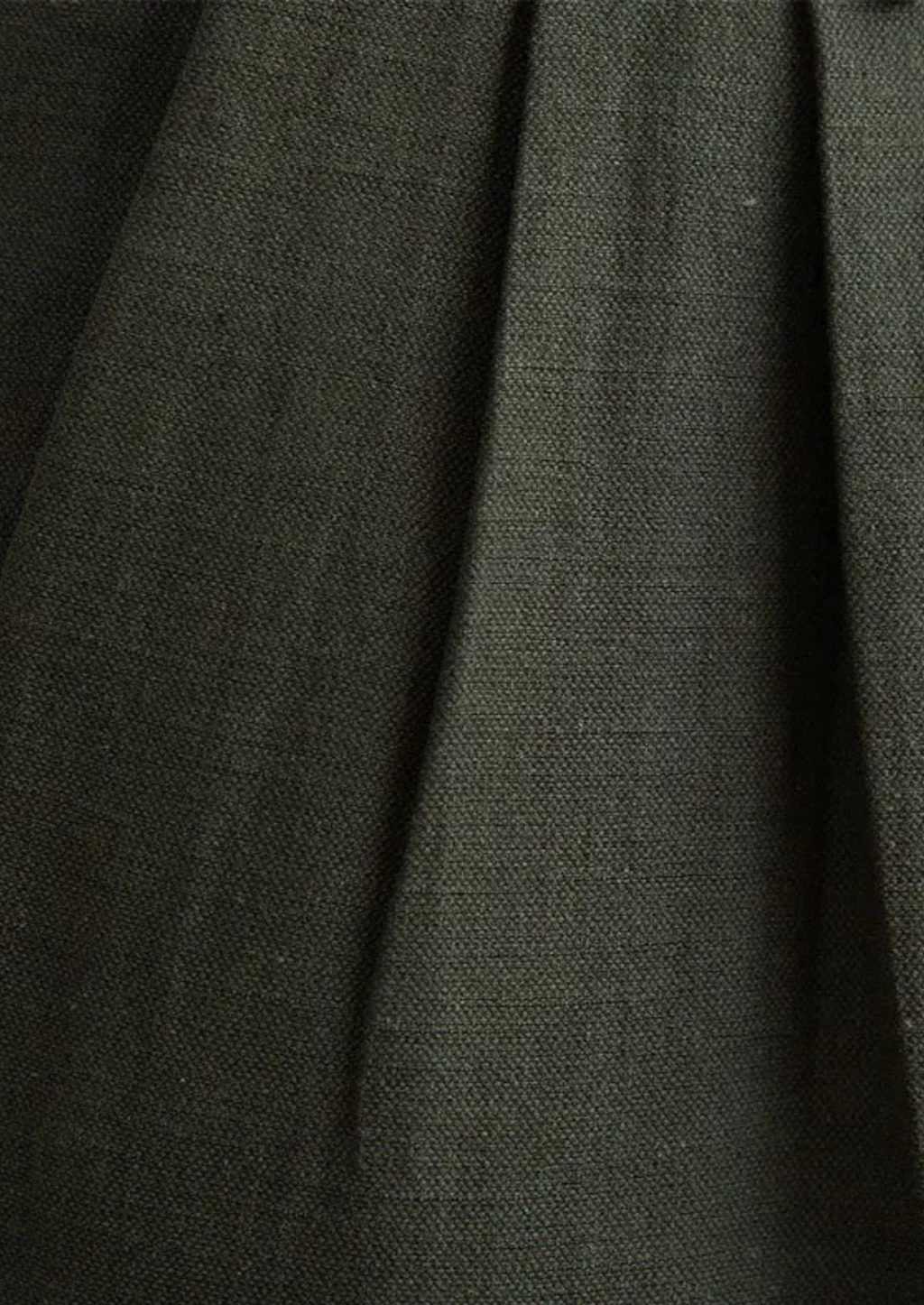 NAPOLI PLEATED COASTAL TROUSERS - Olive