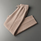 PURE EXTRA-FINE MERINO WOOL LEISURE TROUSERS