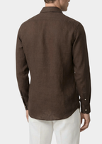 PORTOFINO COASTAL SHIRT - Dark Brown