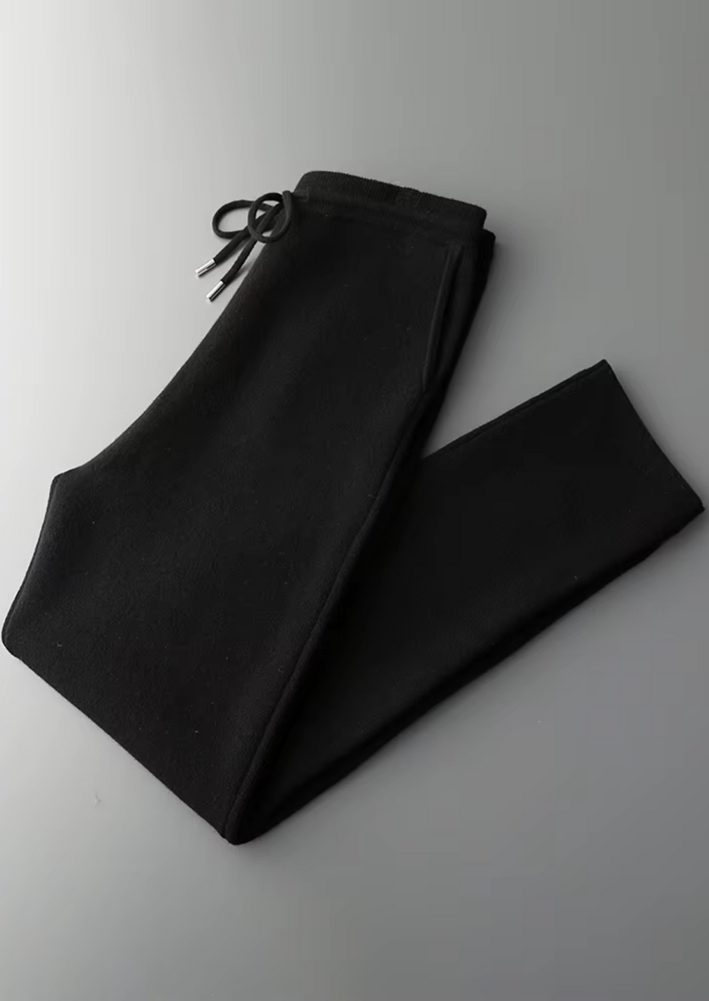 PURE EXTRA-FINE MERINO WOOL LEISURE TROUSERS