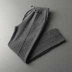 PURE EXTRA-FINE MERINO WOOL LEISURE TROUSERS