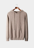 PURE EXTRA-FINE MERINO WOOL LEISURE HOODIE