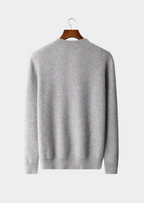 PURE EXTRA-FINE MERINO WOOL V-NECK CARDIGAN