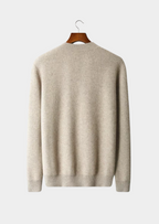 PURE EXTRA-FINE MERINO WOOL V-NECK CARDIGAN