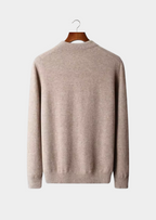 PURE EXTRA-FINE MERINO WOOL CLASSIC SWEATER POLO
