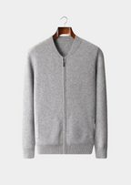 PURE EXTRA-FINE MERINO WOOL V-NECK CARDIGAN